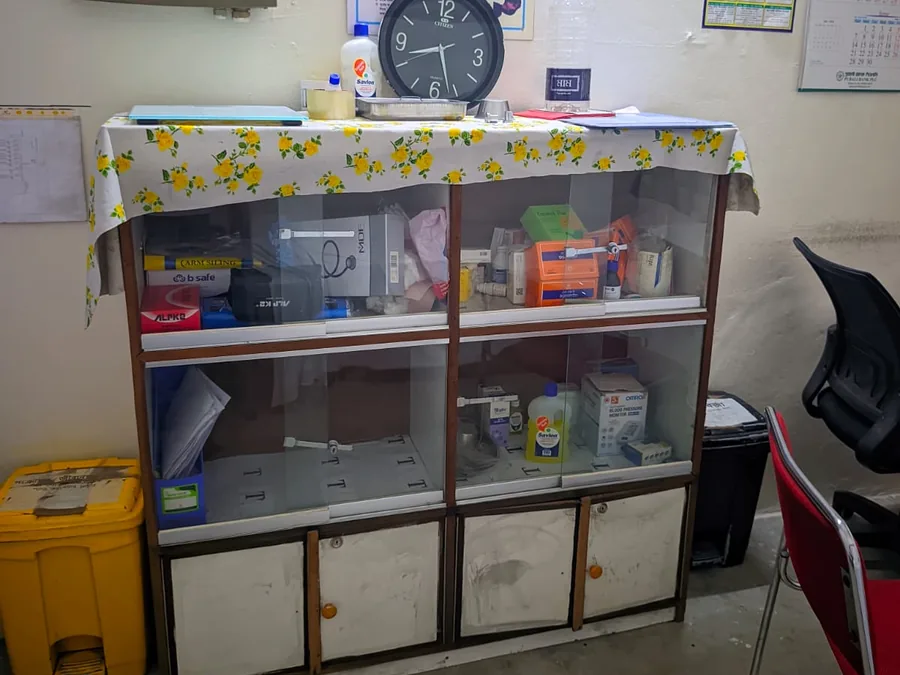 On-Site Medical Cabinet with First Aid Supplies