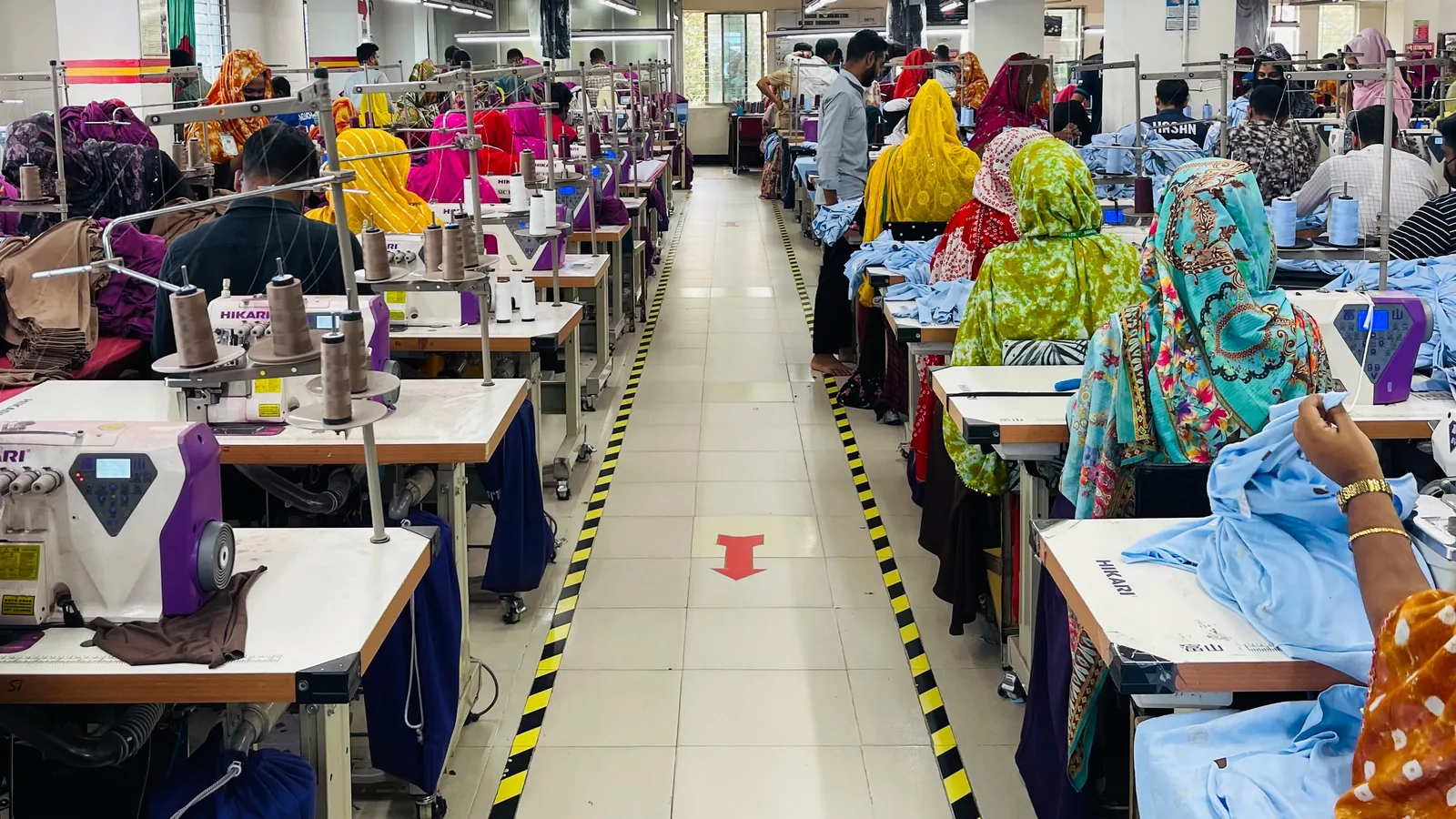 Operating Garment Factory Floor at Sabah Designers Ltd