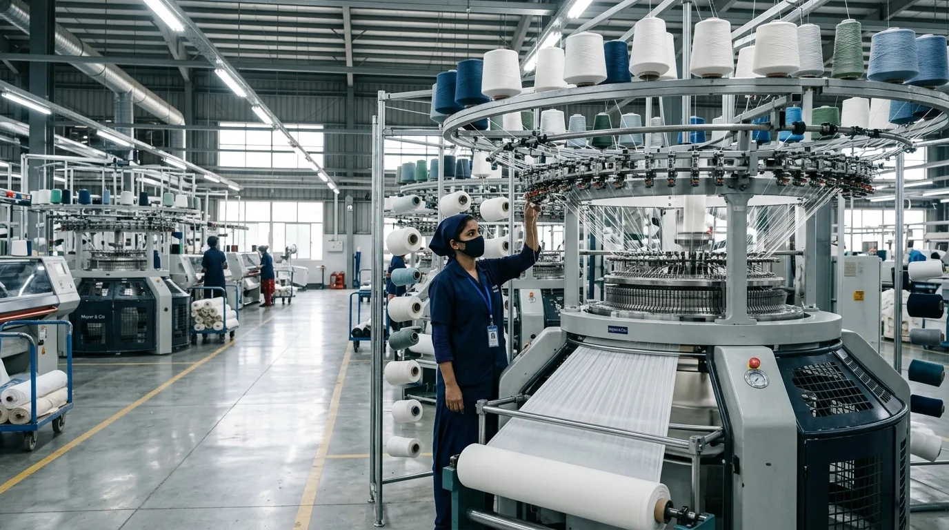 Circular Knitting Machines at Sarah Industries